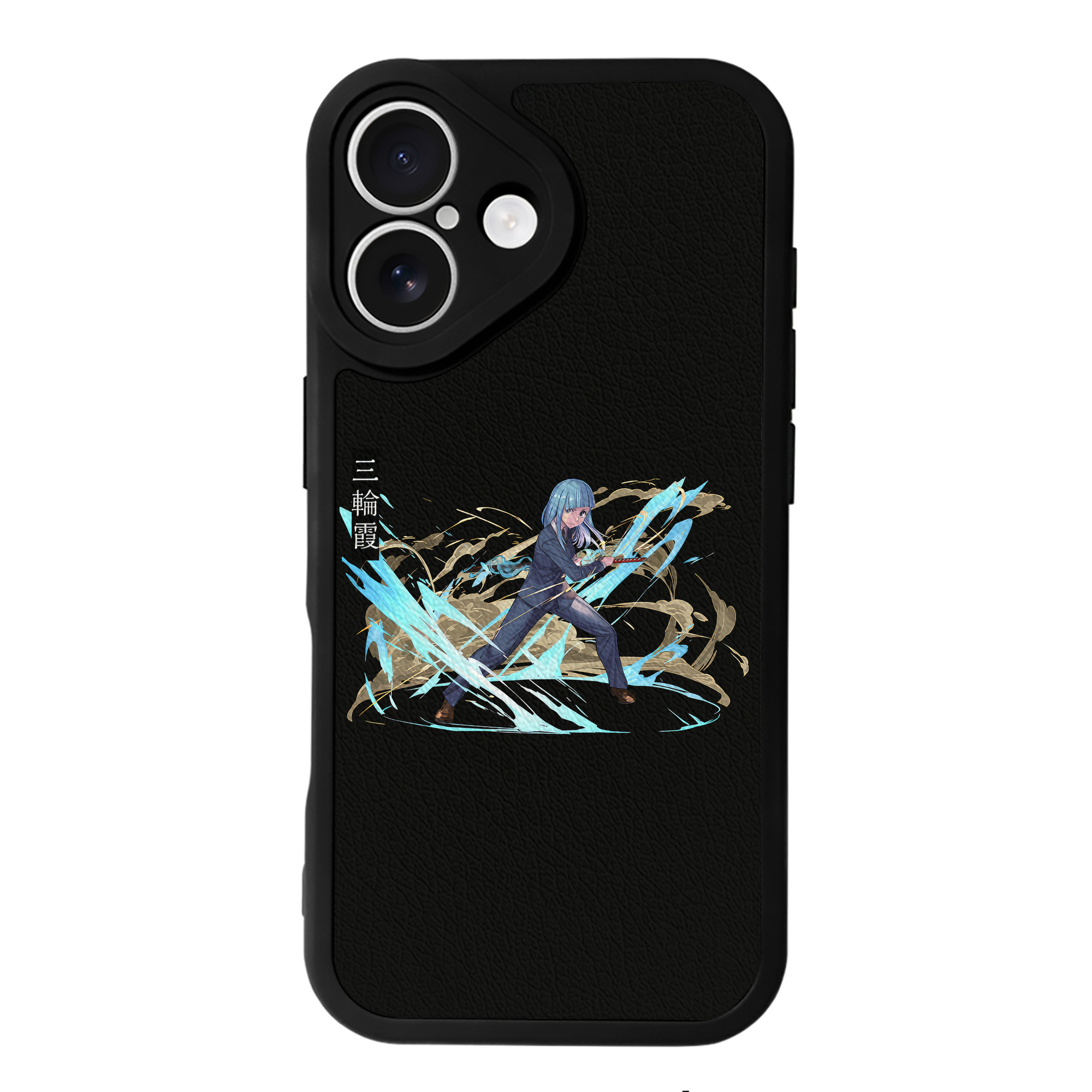 （画像用） 呪術廻戦 Jujutsu Kaisen 【iPhone 16シリーズ対応】シリコンスマホケース（レザー調） 材質：シリコン